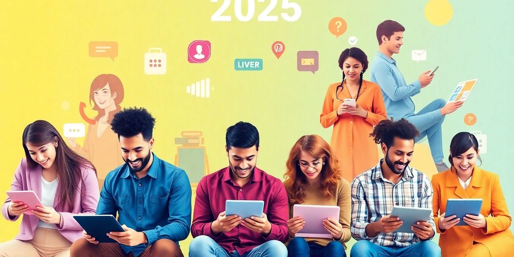 Diverse people collaborating on digital devices for affiliate marketing.